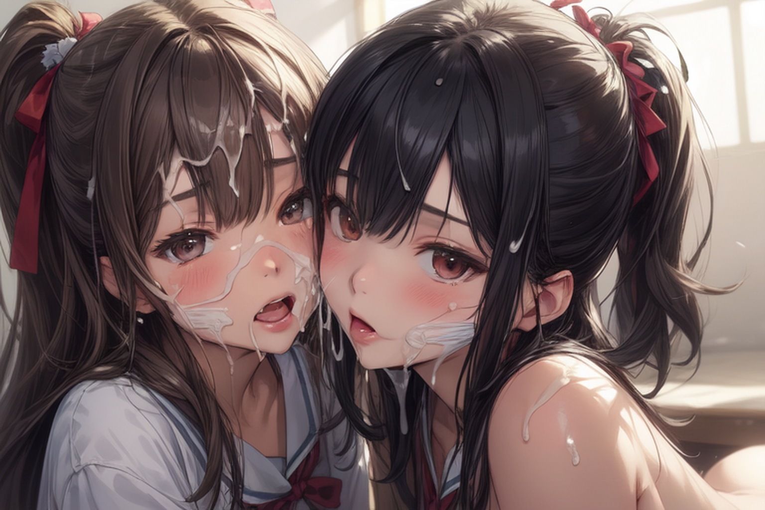 顔射マニアックスMIX10 - サンプル画像 1