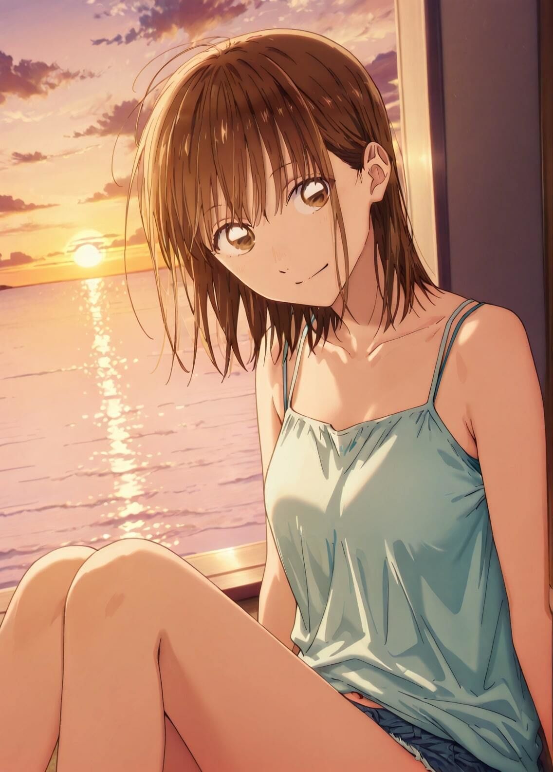 「アオのハコ」鹿野千夏セクシー写真集13（全500枚） - サンプル画像 5