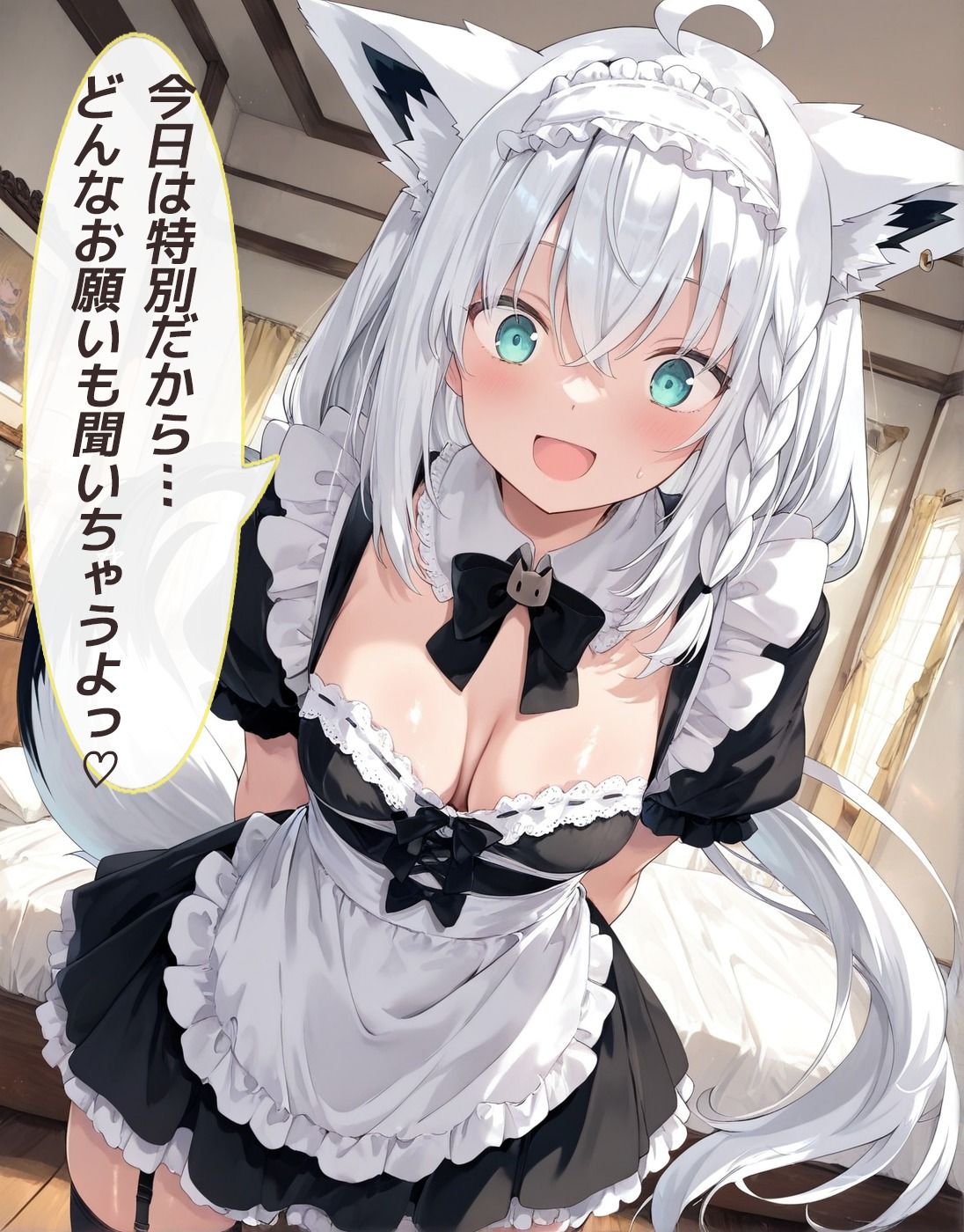 性処理ご奉仕メイド〜高額スパチャの秘密特典〜 - サンプル画像 2
