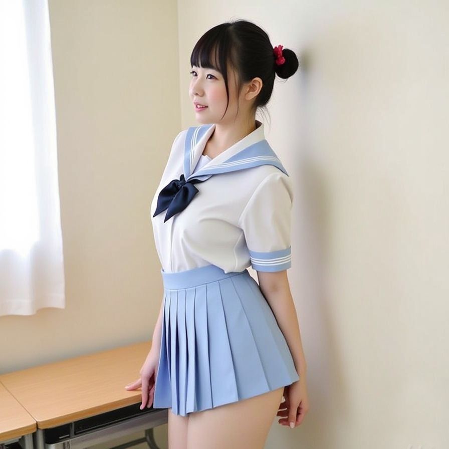 制服特化 vol.3 -AIグラビア写真集- - サンプル画像 5