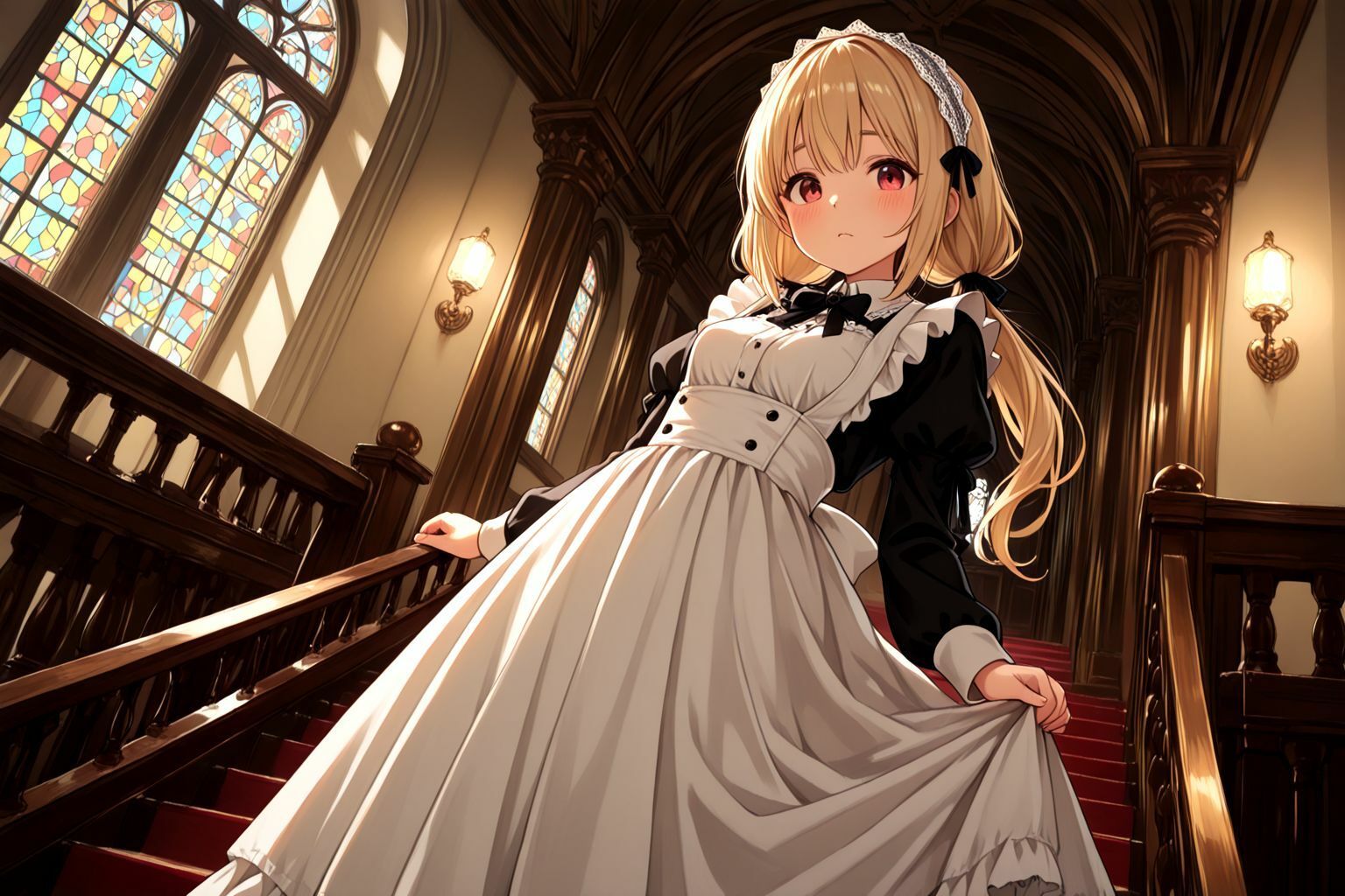 うちのえっちな専属新米ちっぱいメイドさん  パート1 - サンプル画像 2