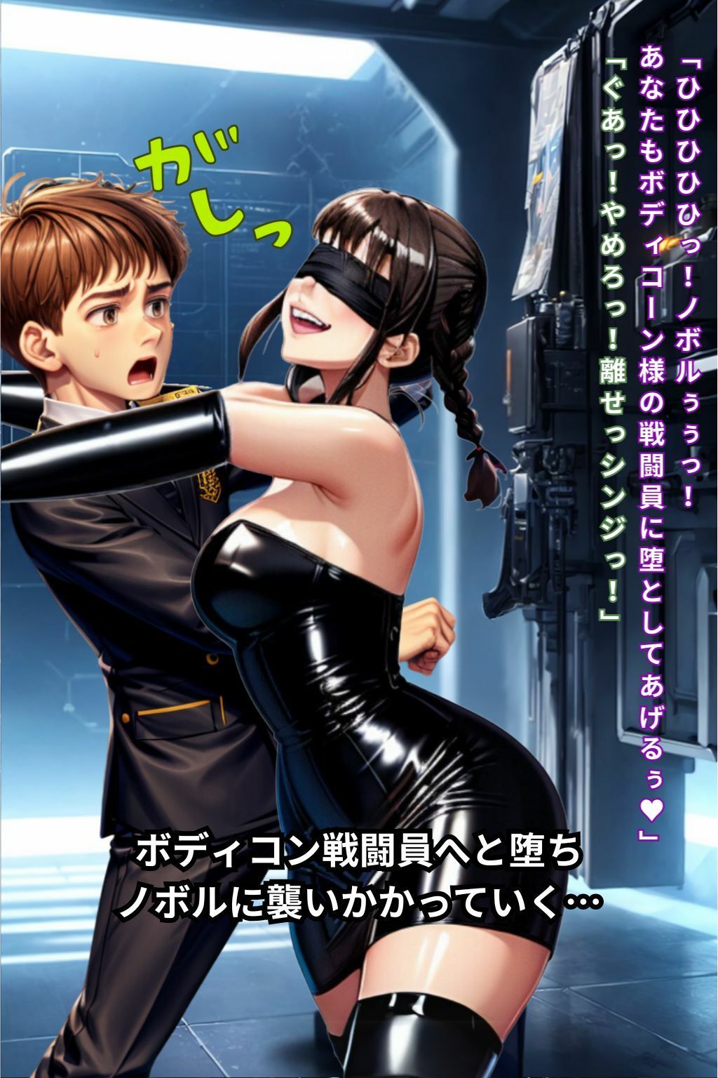 ラピスレンジャー 〜ボディコン洗脳の恐怖〜 VOL.3 - サンプル画像 4