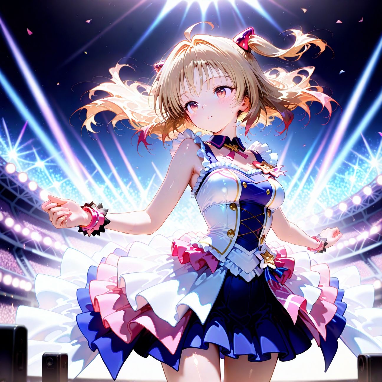 【Part2】JKアイドルコンサートで公開オナニー！☆自慢の竿で持ち帰りエッチ - サンプル画像 1