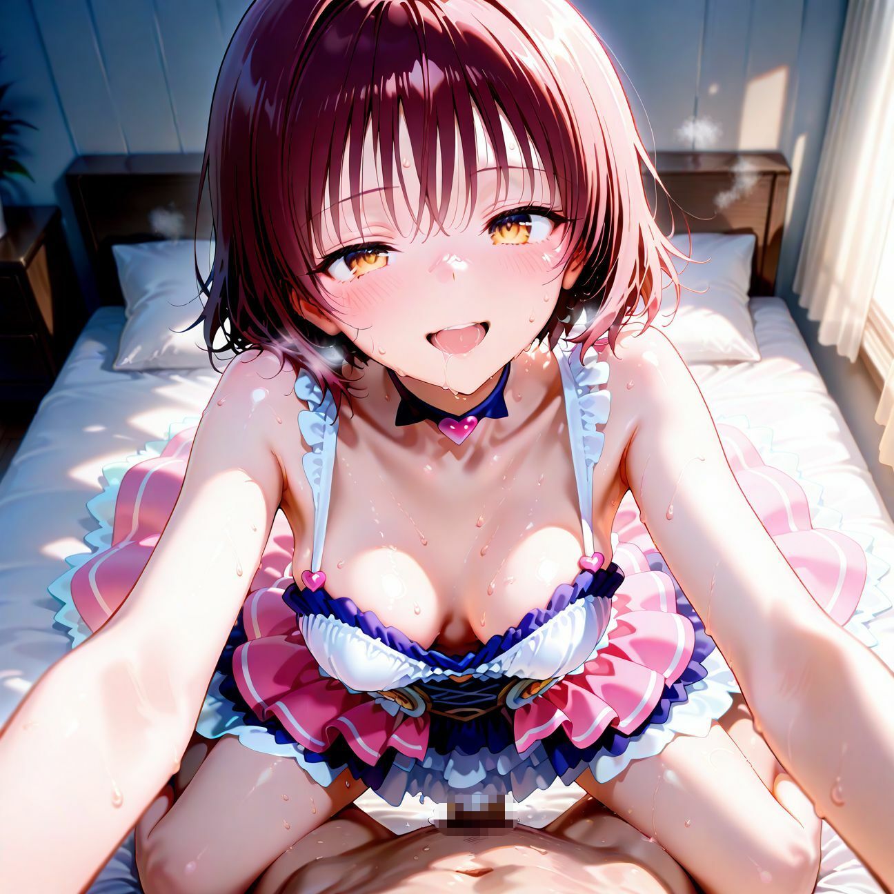 【Part2】JKアイドルコンサートで公開オナニー！☆自慢の竿で持ち帰りエッチ - サンプル画像 8