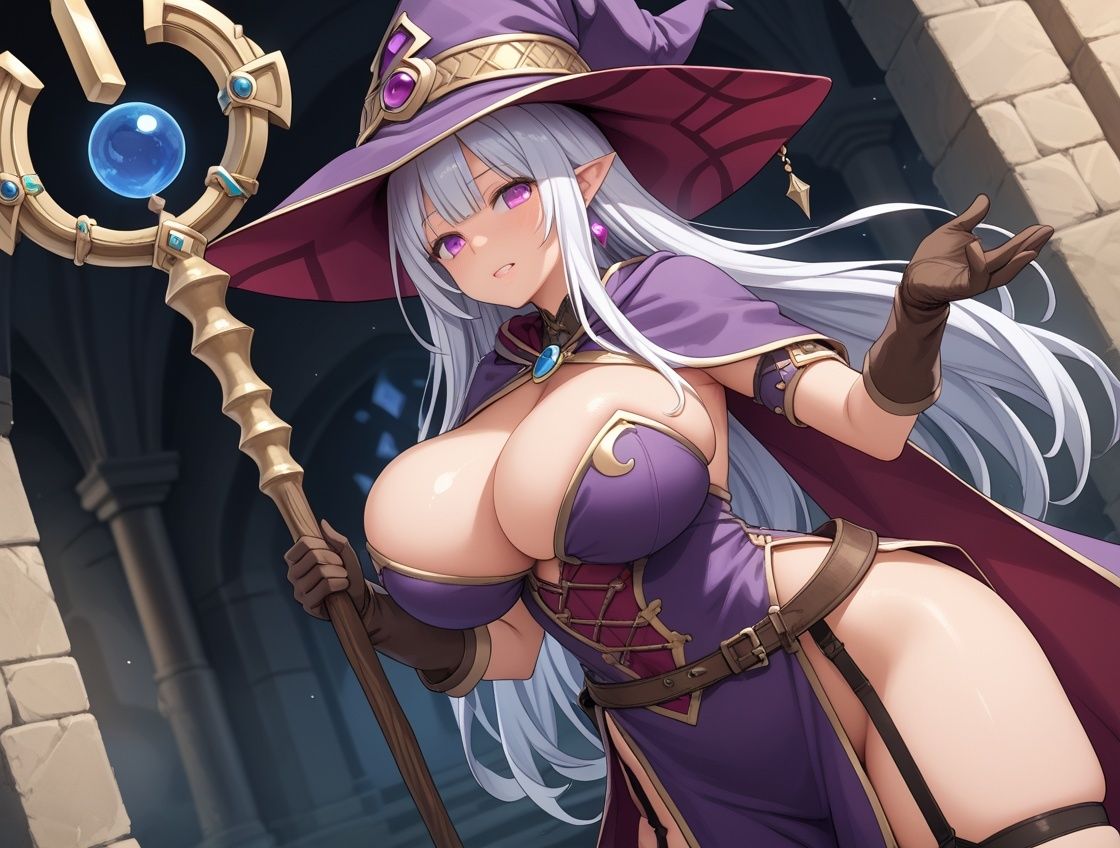 パーティーに雇った魔法使いに無責任種付けする話 - サンプル画像 5