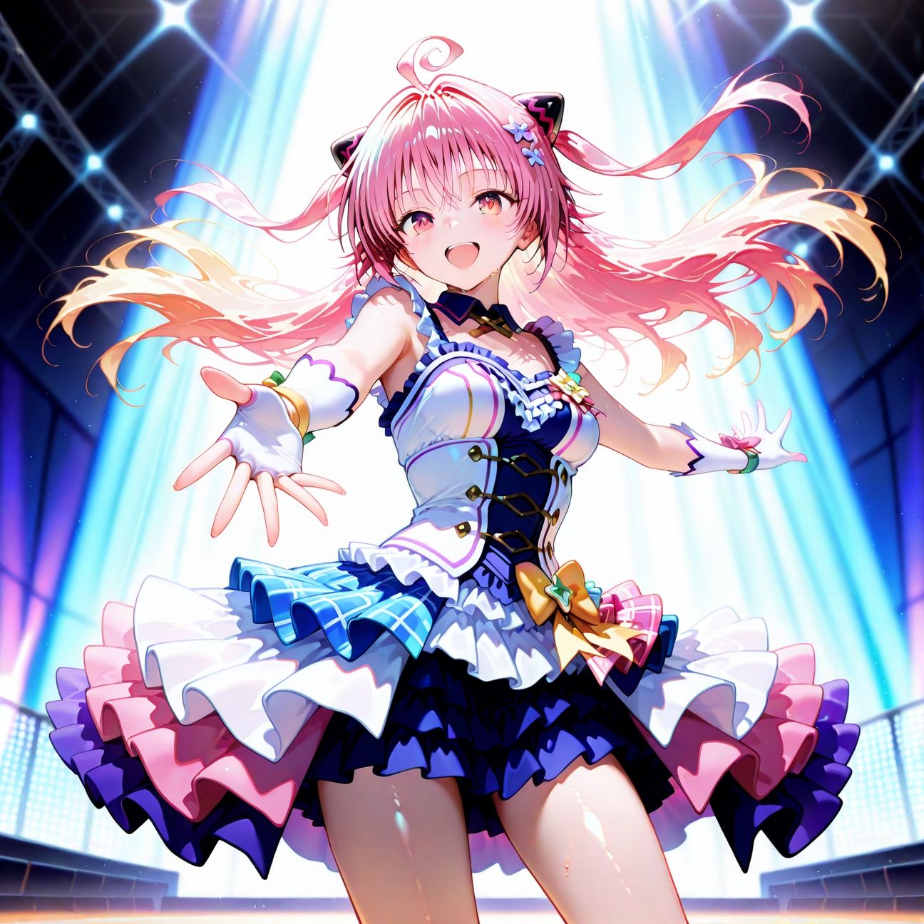 【Part7】JKアイドルコンサートで公開オナニー！☆自慢の竿で持ち帰りエッチ - サンプル画像 1