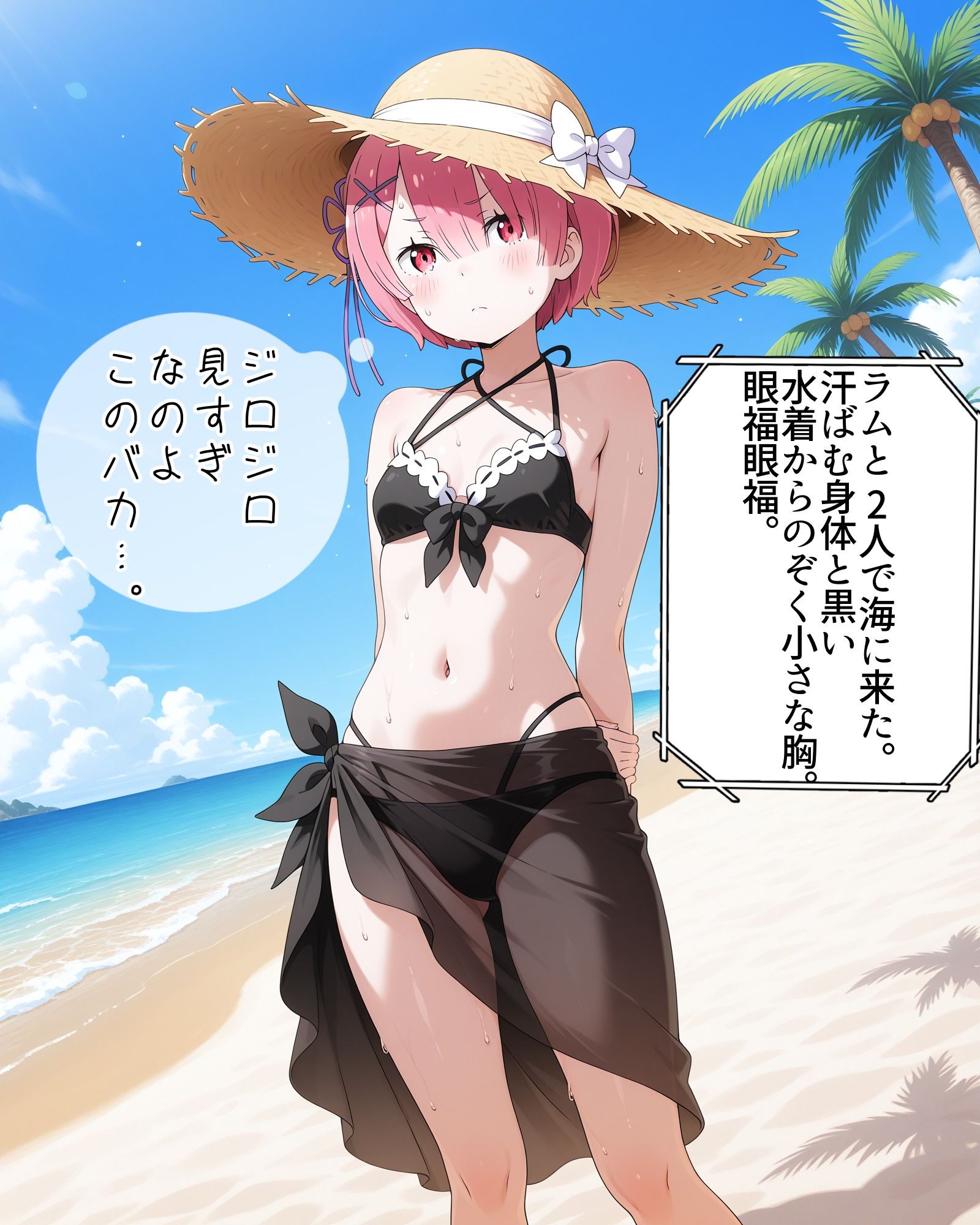 【リ〇ロ】異世界転生したし〇ムとHしてたら寝取られた件。 - サンプル画像 3