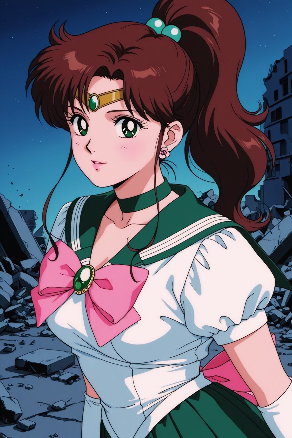 敗北ヒロイン 美少女戦士ジュピターの陥落 - サンプル画像 1