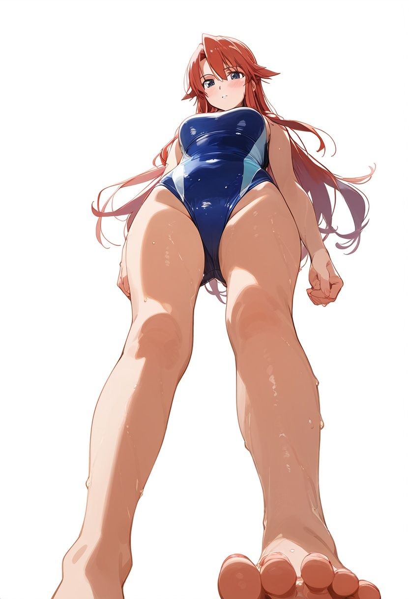 アティ先生の競泳水着姿をただ眺めるだけの高解像度イラスト集  R18 - サンプル画像 2