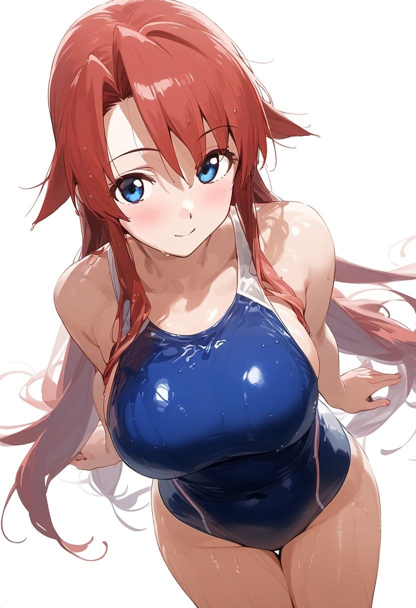 アティ先生の競泳水着姿をただ眺めるだけの高解像度イラスト集 - サンプル画像 1