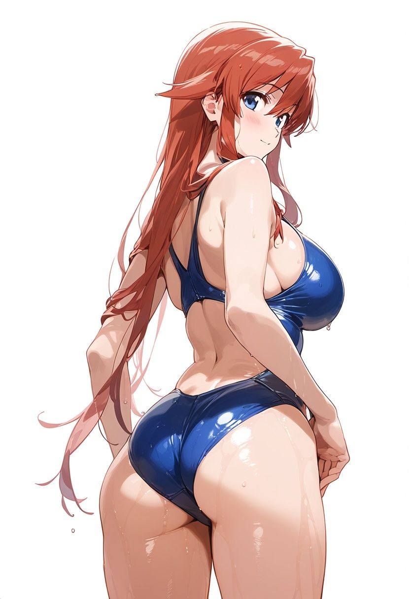 アティ先生の競泳水着姿をただ眺めるだけの高解像度イラスト集 - サンプル画像 5