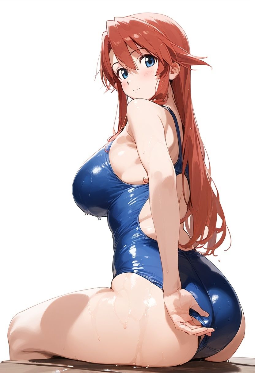 アティ先生の競泳水着姿をただ眺めるだけの高解像度イラスト集 - サンプル画像 7