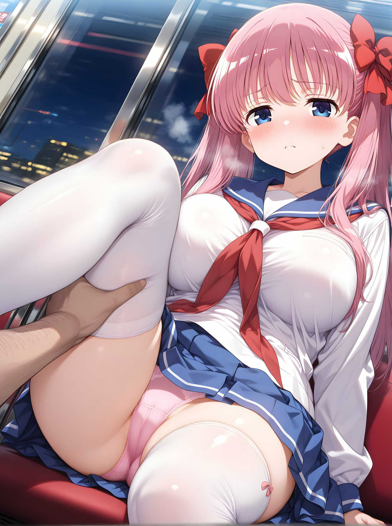 原村和が痴●おじさんに寝取られて孕むまで - サンプル画像 1