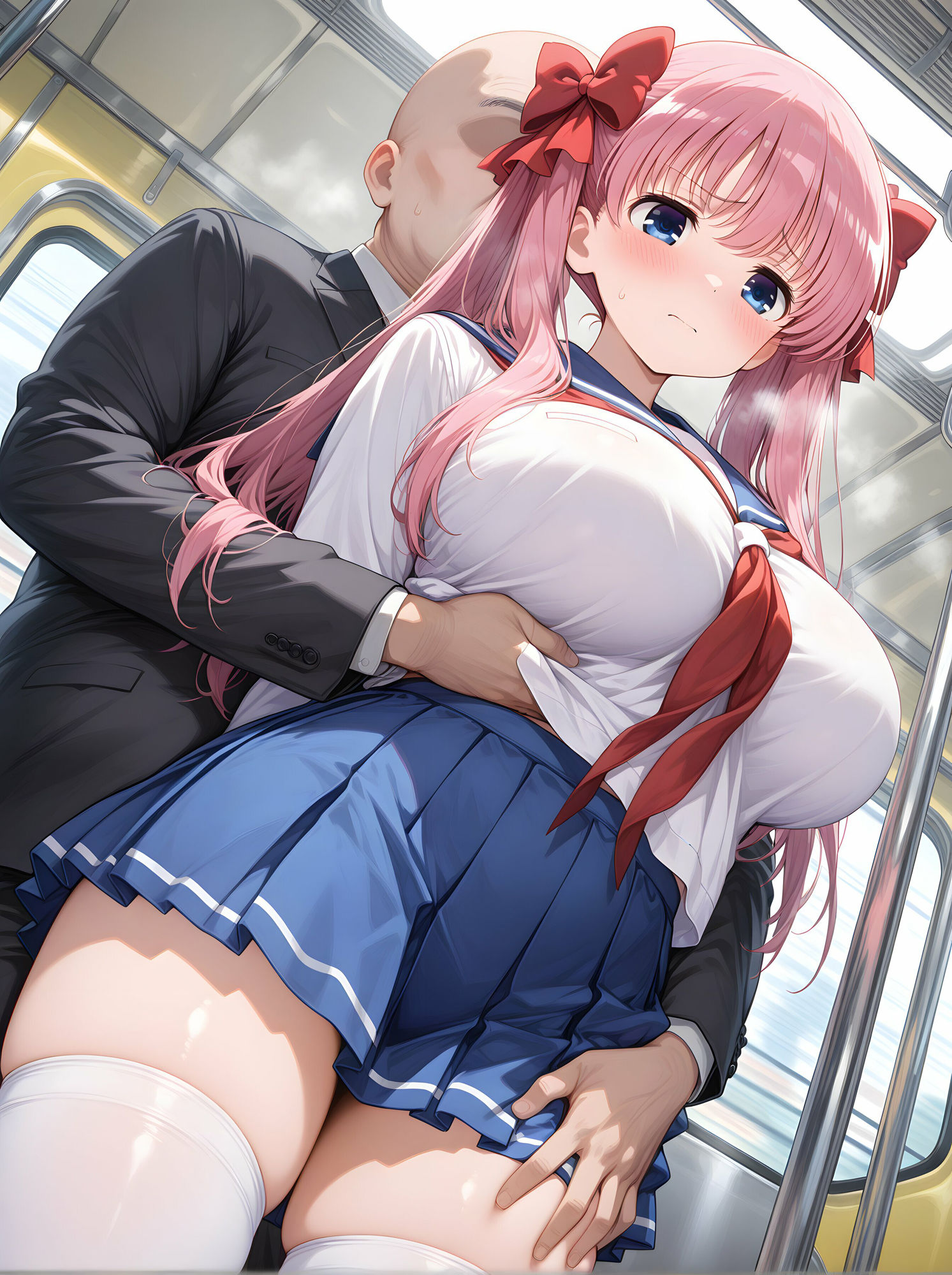 原村和が痴●おじさんに寝取られて孕むまで - サンプル画像 2