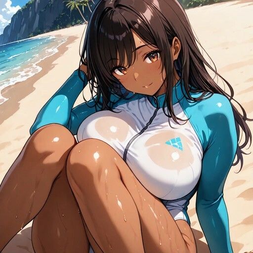 巨乳×水着シリーズ vol.2 - サンプル画像 2