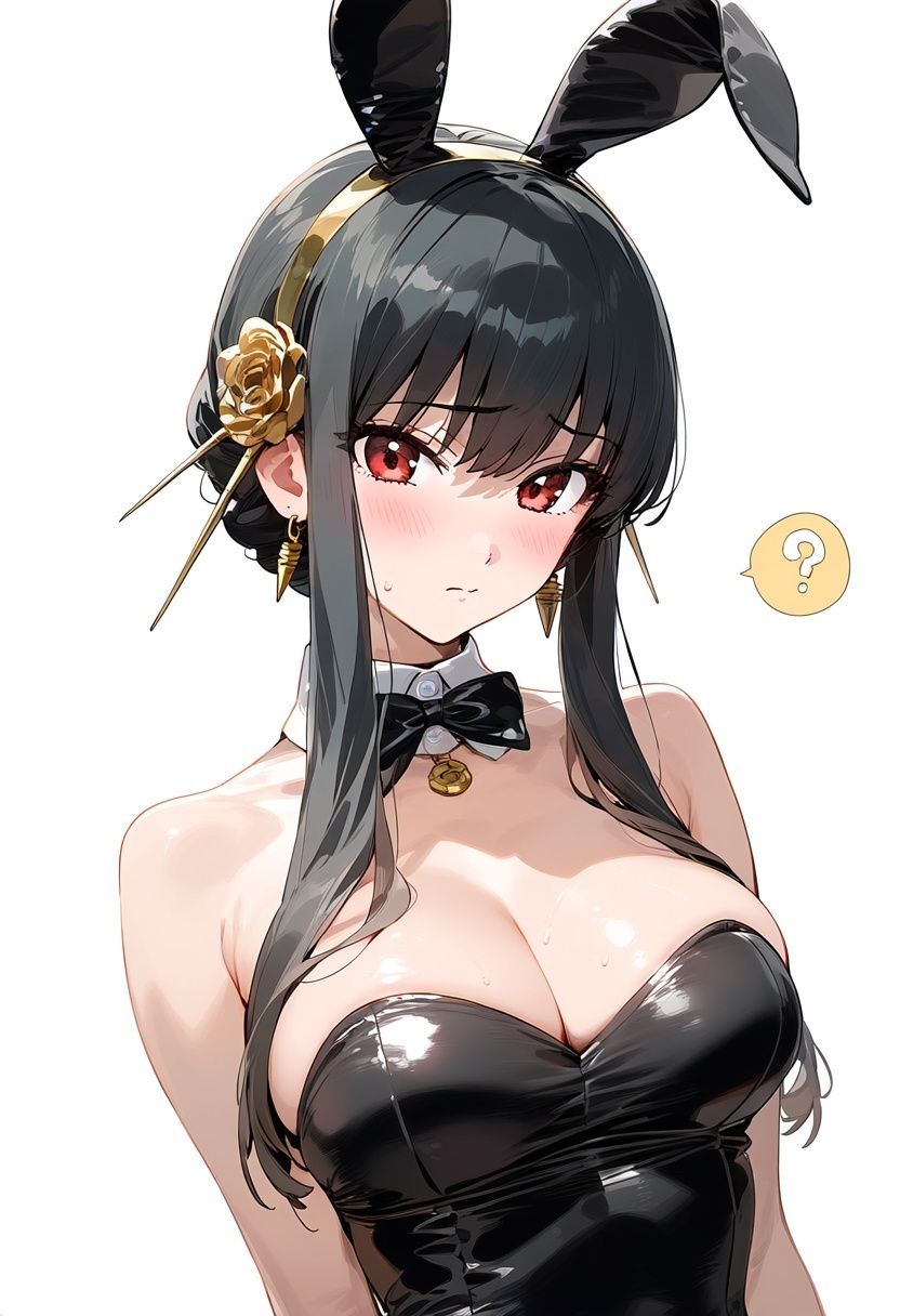 ヨルさんのバニー姿をぺろぺろ眺め倒す高解像度イラスト集  R18 - サンプル画像 5