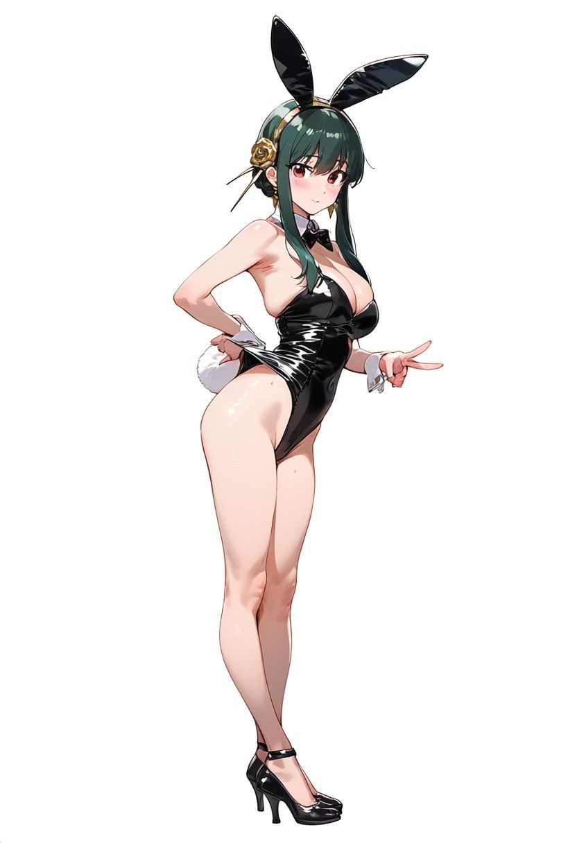 ヨルさんのバニー姿をぺろぺろ眺め倒す高解像度イラスト集 - サンプル画像 2