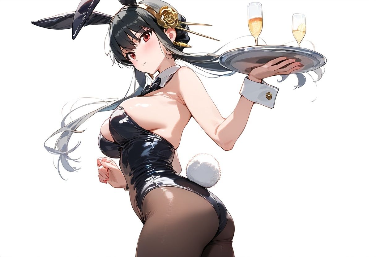 ヨルさんのバニー姿をぺろぺろ眺め倒す高解像度イラスト集 - サンプル画像 6