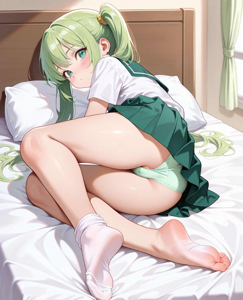 見せつけガールズ☆ソックス脱ぎかけ、足裏見せつけ編 - サンプル画像 8