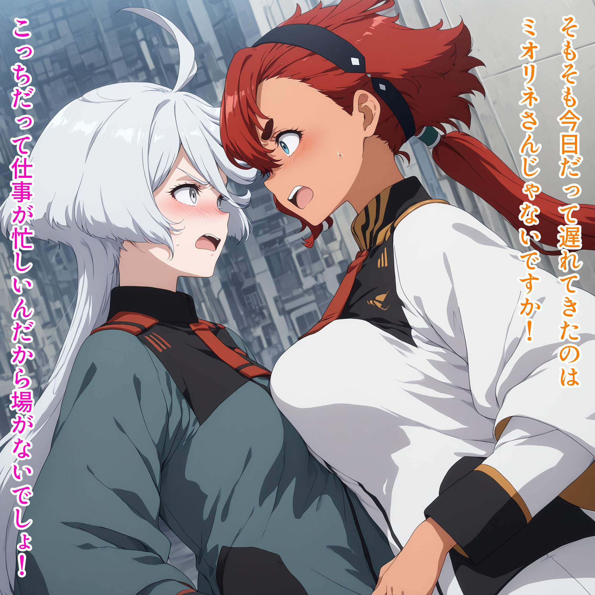 【ガンダム】スレ×ミオ  ラブラブ（ハート）えっち【水星の魔女】 - サンプル画像 2