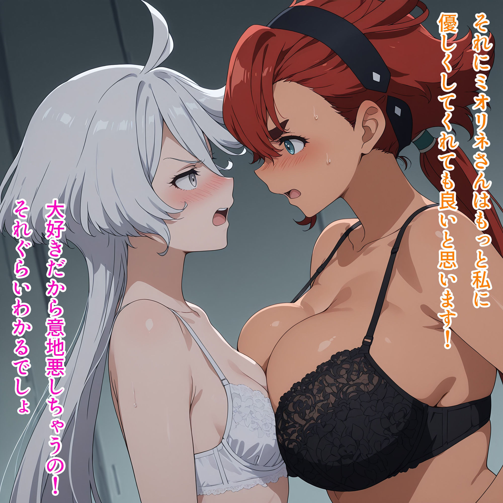 【ガンダム】スレ×ミオ  ラブラブ（ハート）えっち【水星の魔女】 - サンプル画像 3