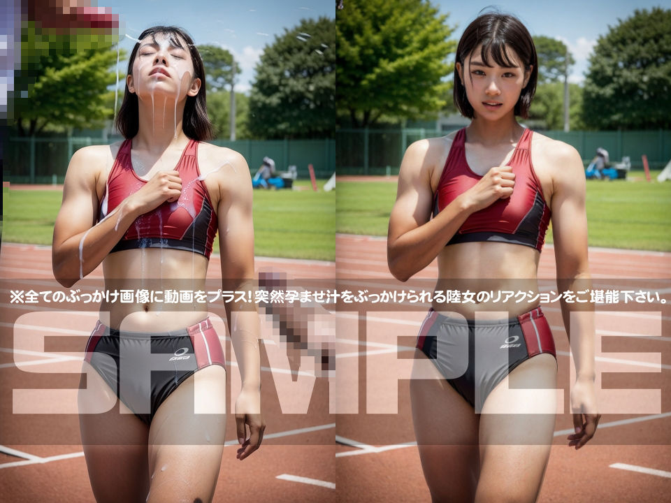 女子陸上部にブッカケたい - サンプル画像 3