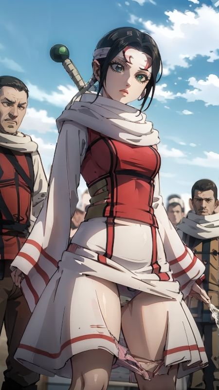 「羌〇」戦場の静寂──禁断のおしっこシーン100枚セット【R18版】 - サンプル画像 3