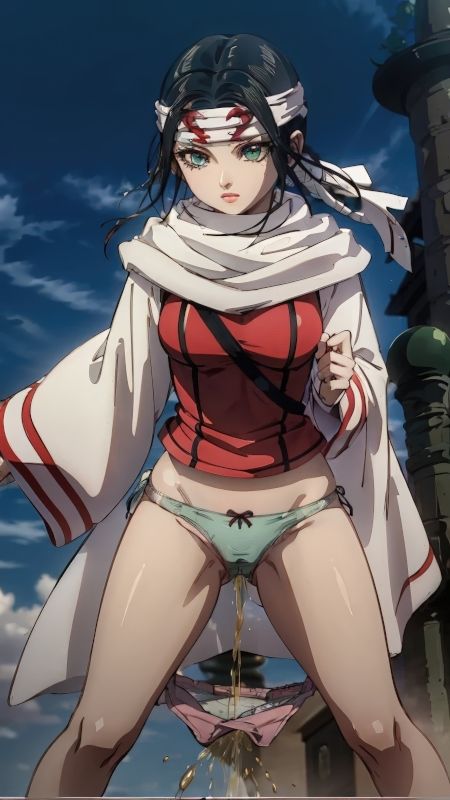 「羌〇」戦場の静寂──禁断のおしっこシーン100枚セット【R18版】 - サンプル画像 4