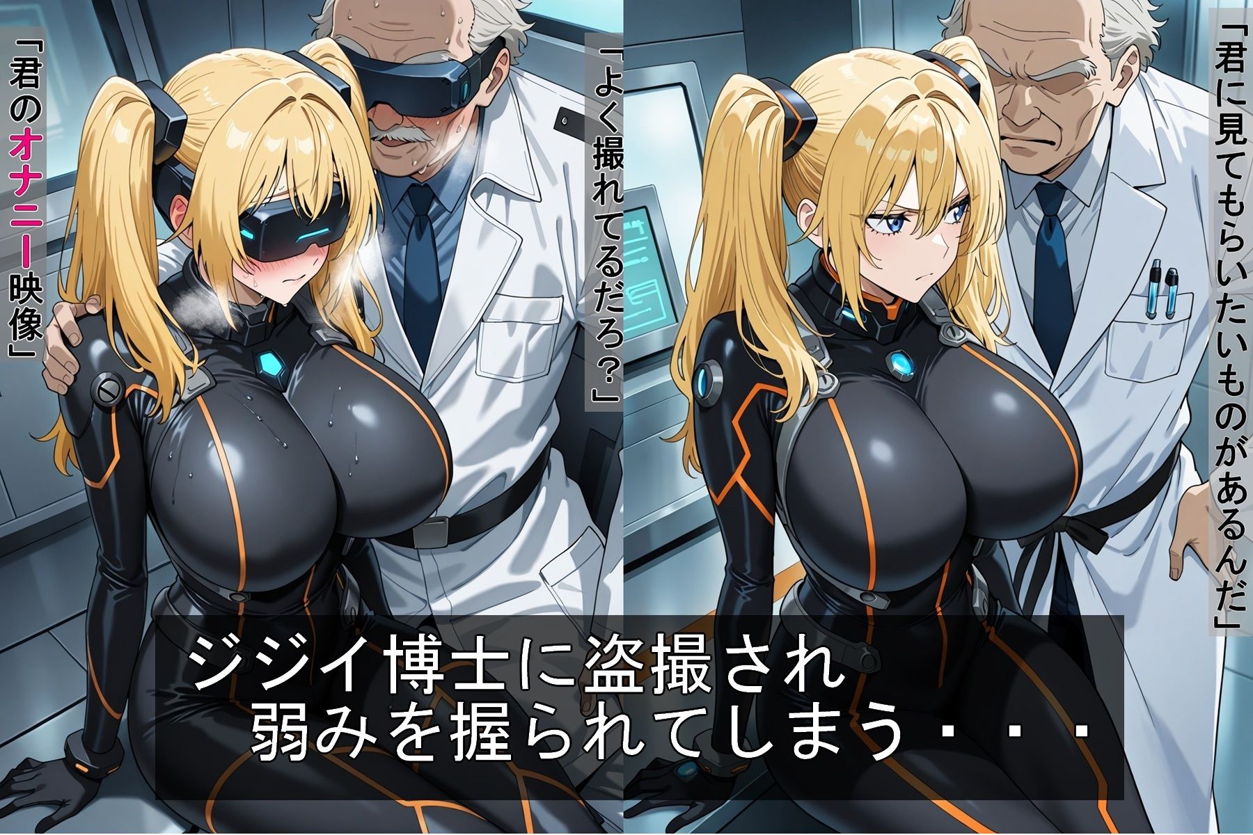 プライドの高い女がジジイ博士のいいなりに - サンプル画像 2