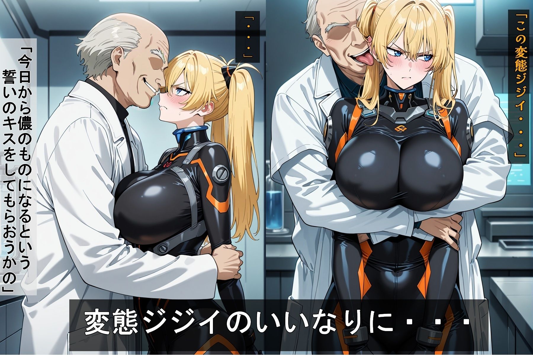 プライドの高い女がジジイ博士のいいなりに - サンプル画像 3