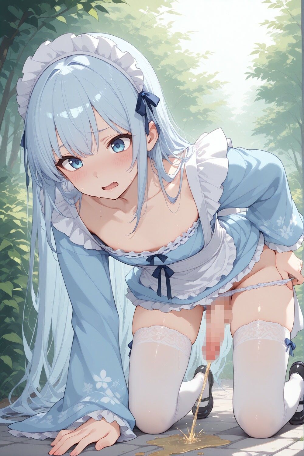 男の娘メイドのおしっこメモリー - サンプル画像 3