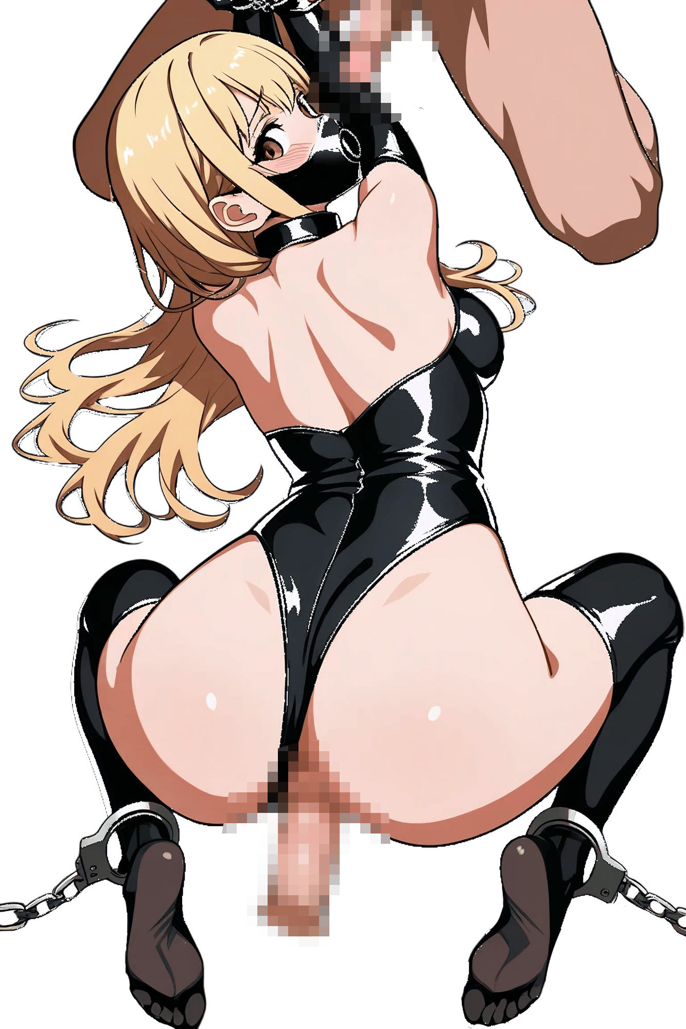 金髪美少女 ボンデージ イラスト・CG集 - サンプル画像 9