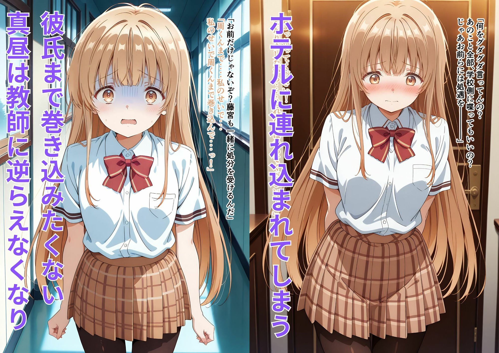 俺の大切な天使様がいつのまにか淫乱痴女に堕とされていた - サンプル画像 3