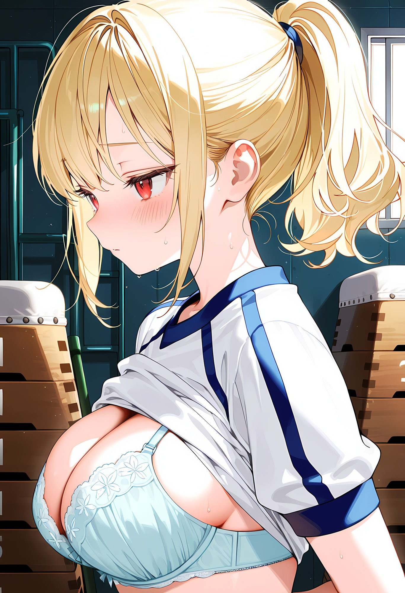 体操服でらぶらぶえっち - サンプル画像 1