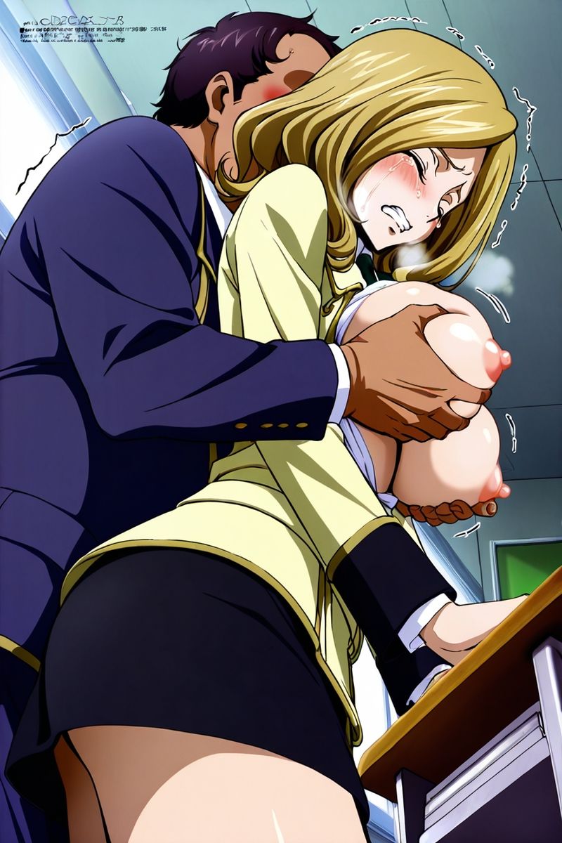 【コ〇ドギアス】ミ〇イ・アッシュフォード:制服〜キモおじセクハラSEX、CG集〜319枚 - サンプル画像 1