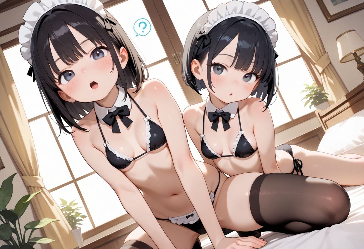 僕専用性処理ちっぱいロリメイド！ - サンプル画像 2