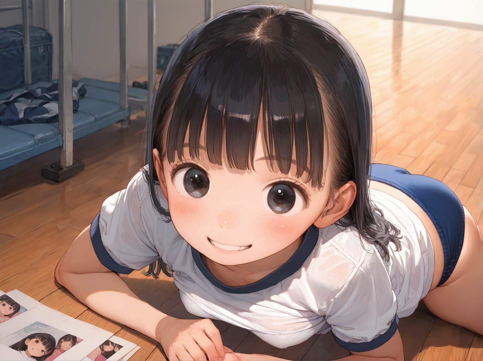 変態体育教師に恋するぴちぴちブルマの女子校生 - サンプル画像 1