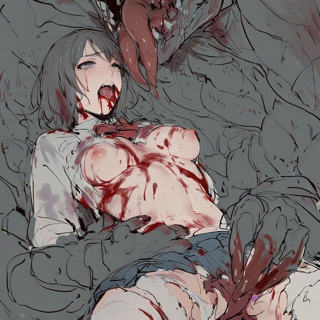 モンスター ラフ画 R-18G - サンプル画像 2