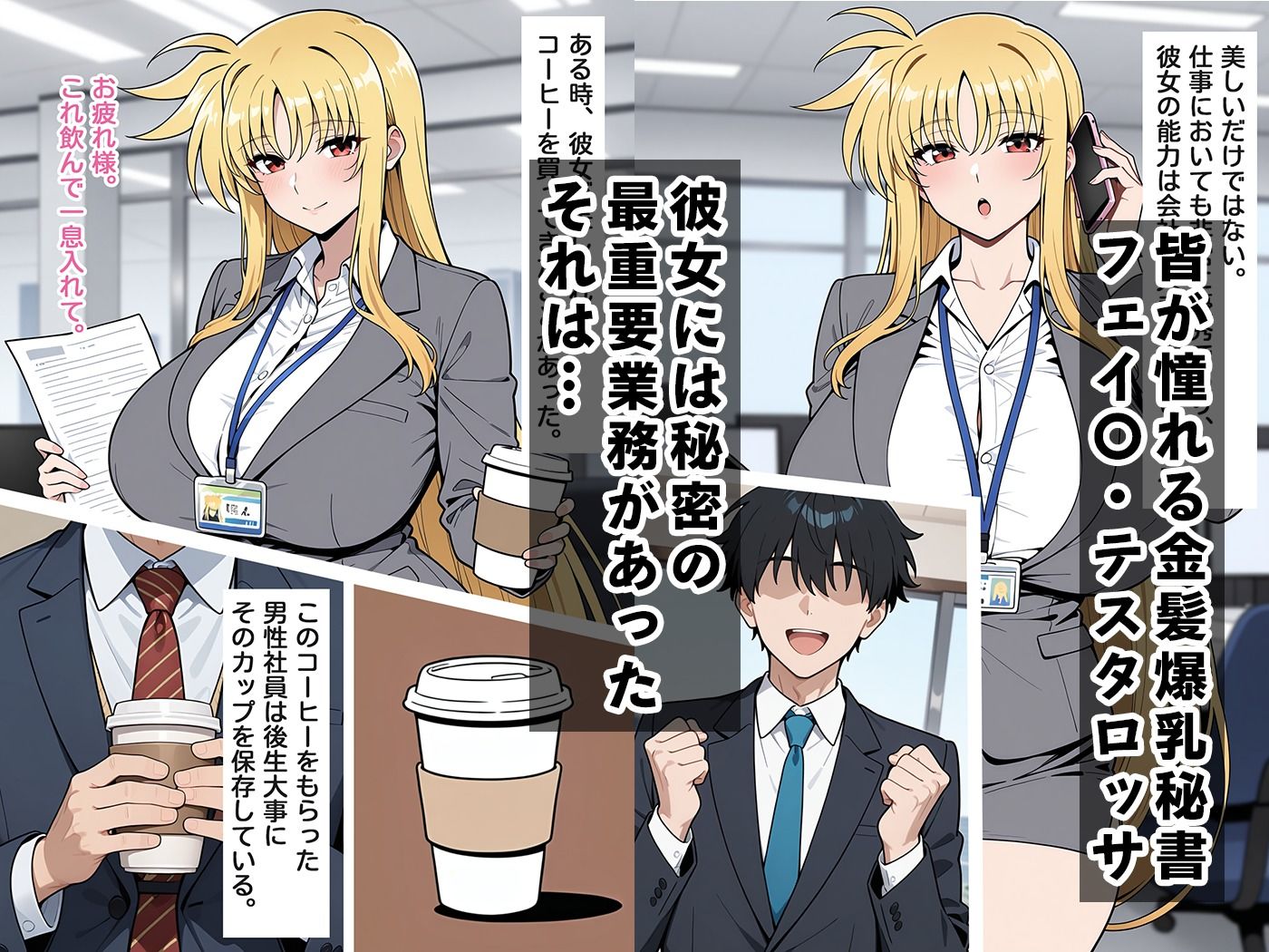社長専属美人秘書の性処理業務日誌 - サンプル画像 1