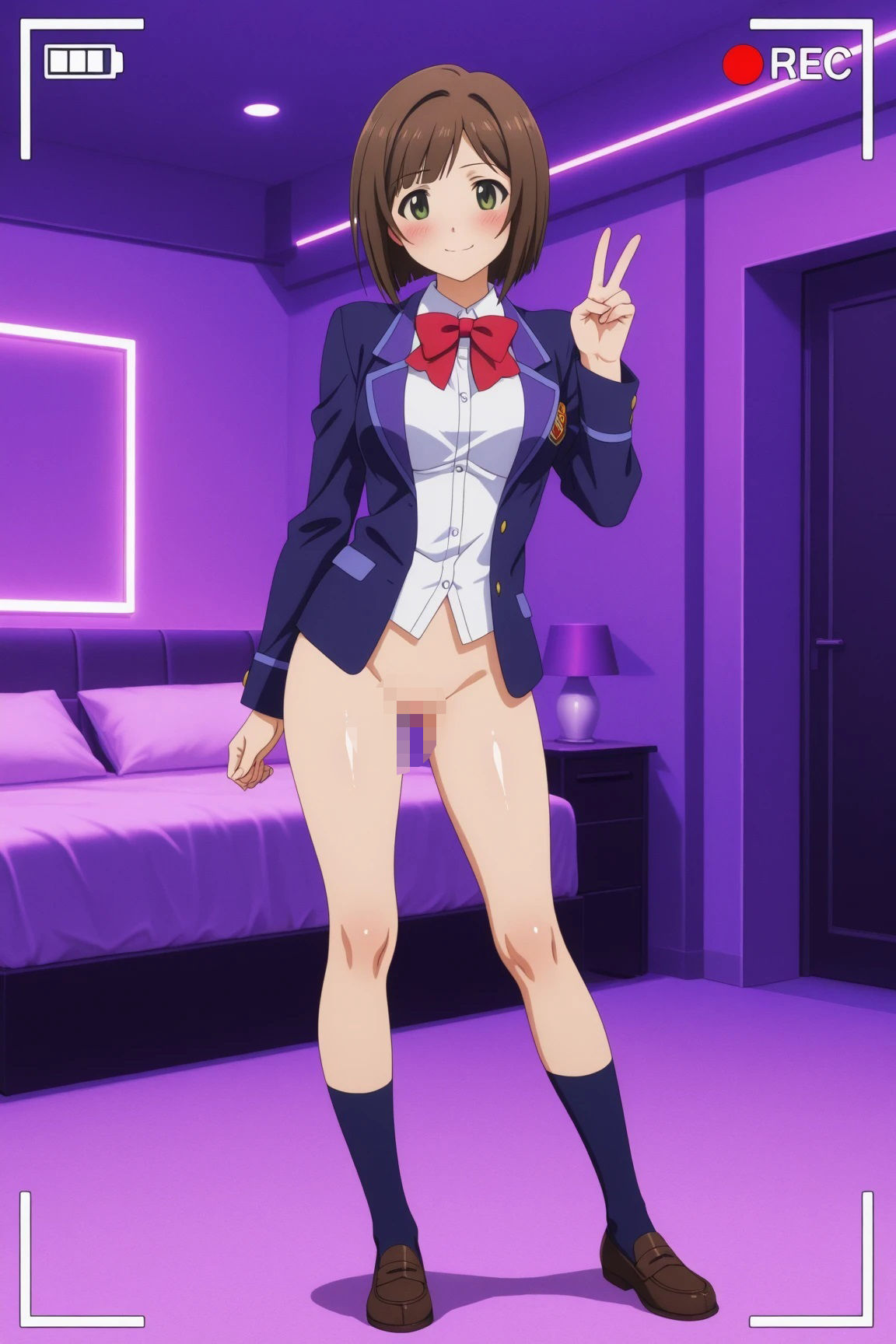 【流出】大人気アイドル前川〇く  事後画像流出 - サンプル画像 1