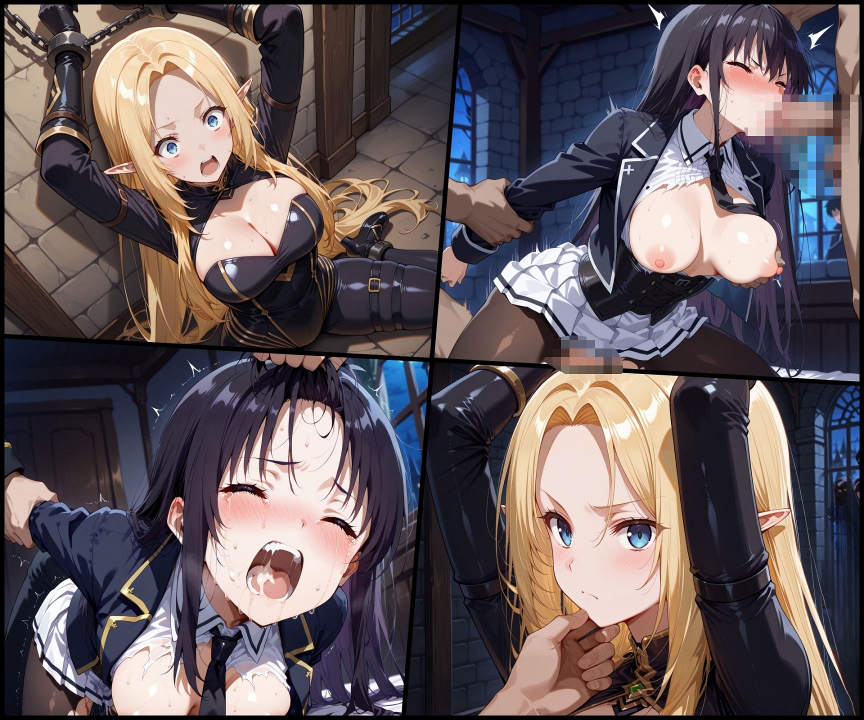 七影陥落  陰〇実力者になりたくて  ア〇ファ編 - サンプル画像 3