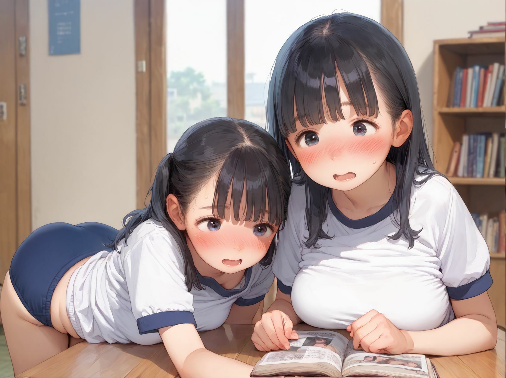 授業終わりのつるぺた女子校生と変態教師が放課後の居残り中出しレッスン - サンプル画像 1