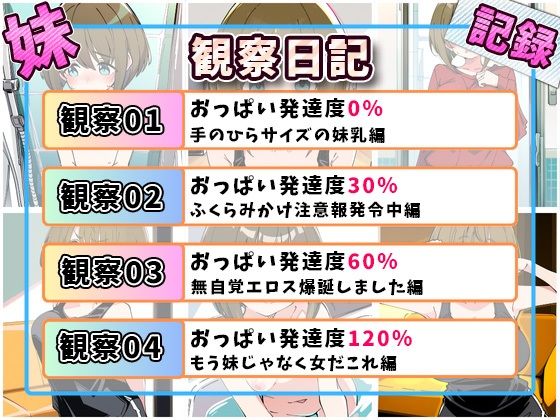 妹成長観察日記〜ただ記録するだけだったはずなのに〜【桜庭みさき編】 - サンプル画像 9