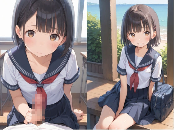 ちっぱい女子校生を堪能しよう！ - サンプル画像 1
