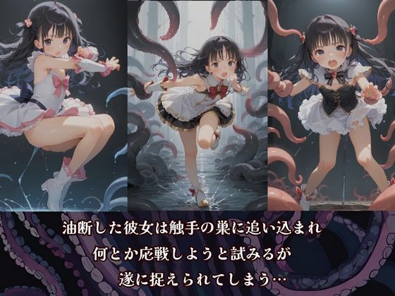 魔法少女は触手なんかにぜーったいに負けない！ - サンプル画像 2