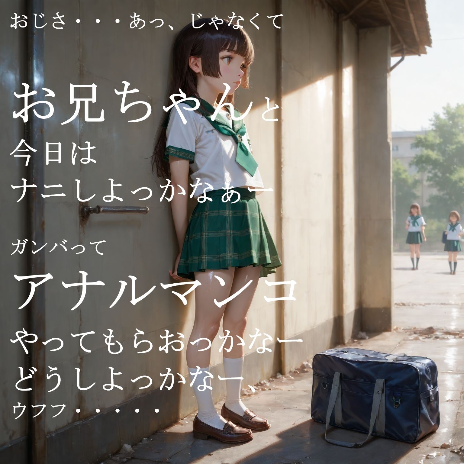 強欲のちっぱい美少女 THE LAST ATTACK 常連     来ちゃダメってわかってるのに。。。女子だって激しくされたい時があるんだもん！ - サンプル画像 1