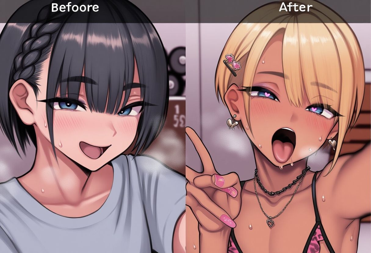 オトコノコと夏休みデビュー - サンプル画像 9