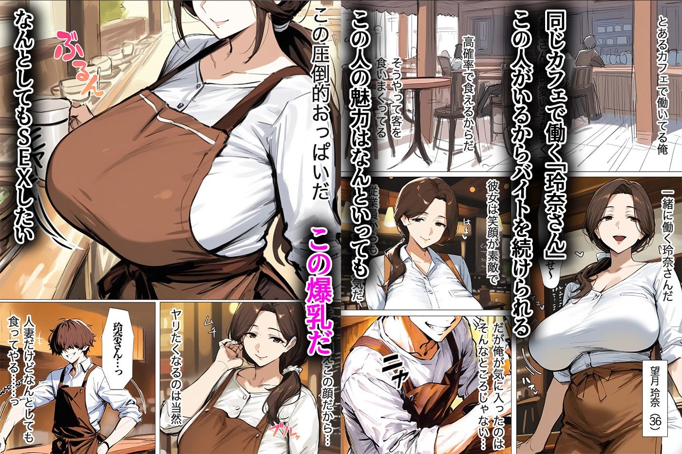 欲求不満の巨乳妻を寝取ったら性欲が止まらなくなった - サンプル画像 1