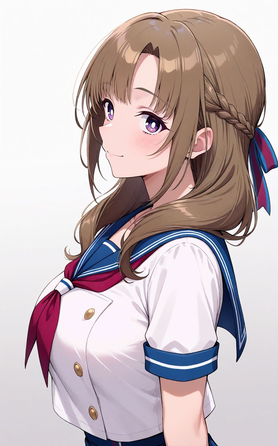 人妻、セーラー服でエッチ - サンプル画像 3