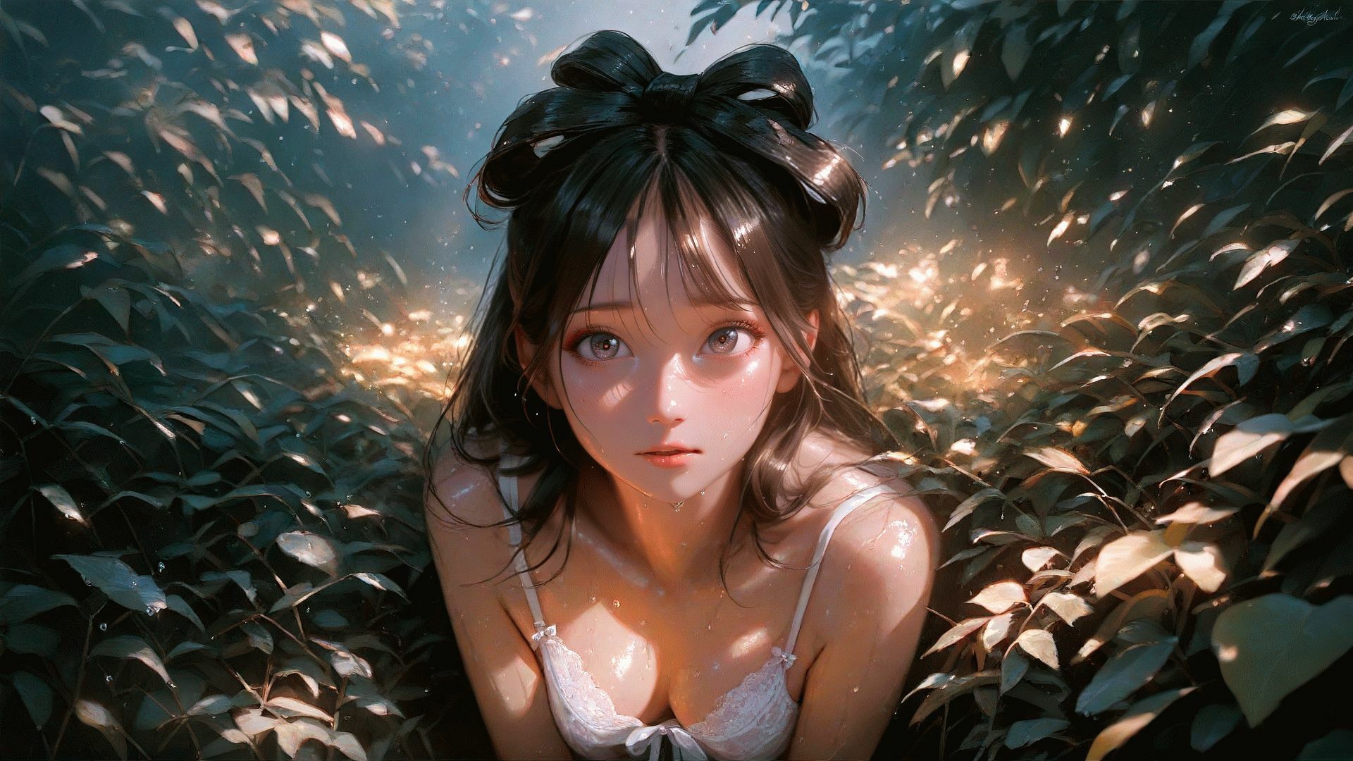 肉汁ビシャーん 汗ばむ柔肌 夏の生娘 - サンプル画像 2